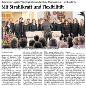 Presserezension WZ Konzert Wuppertal Oktober 2023