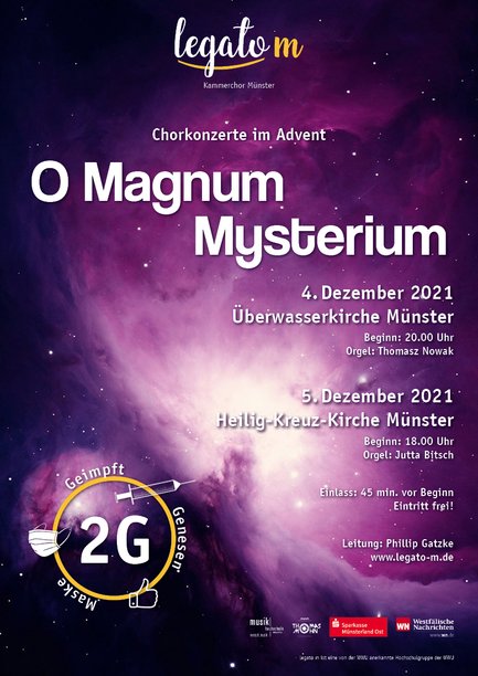 Konzert "O Magnum Mysterium" im Dezember 2021